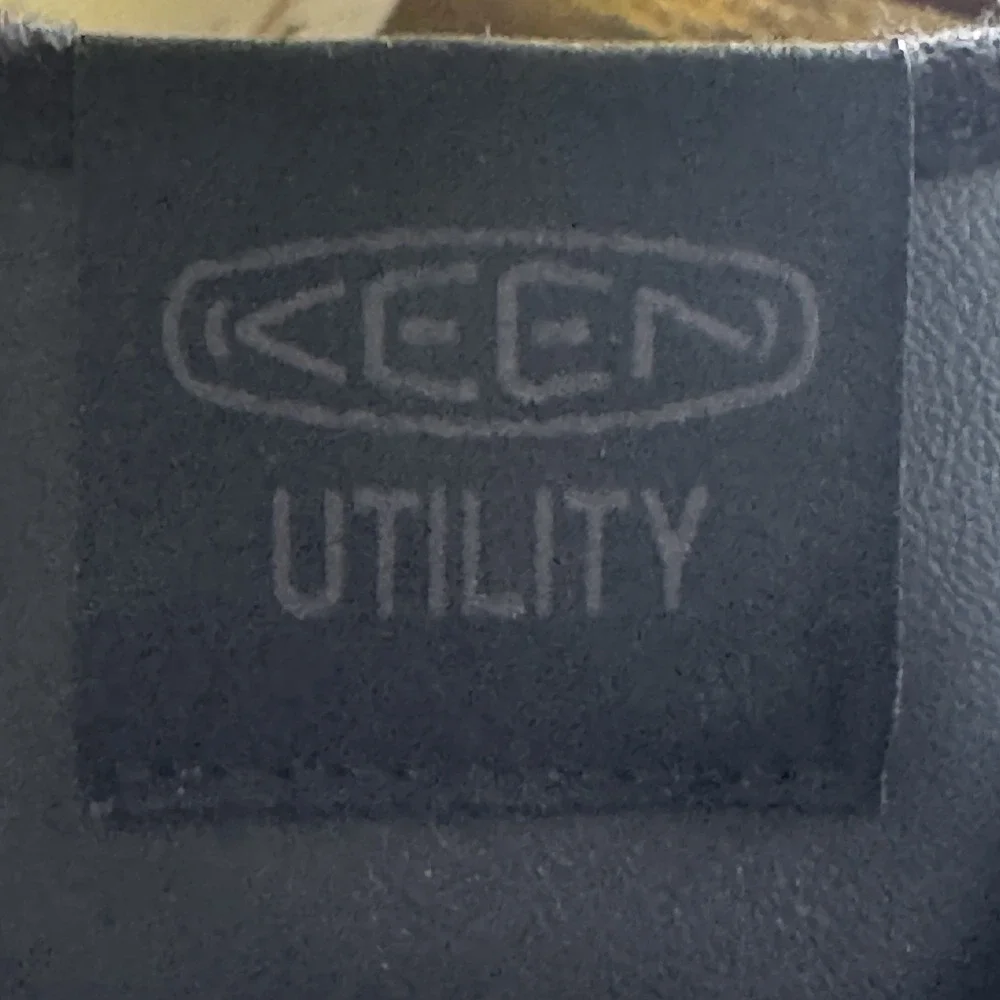 Keen Utility Mens Kenton Mid PTC Soft Toe Black Leather Work Boots Size 14 EE